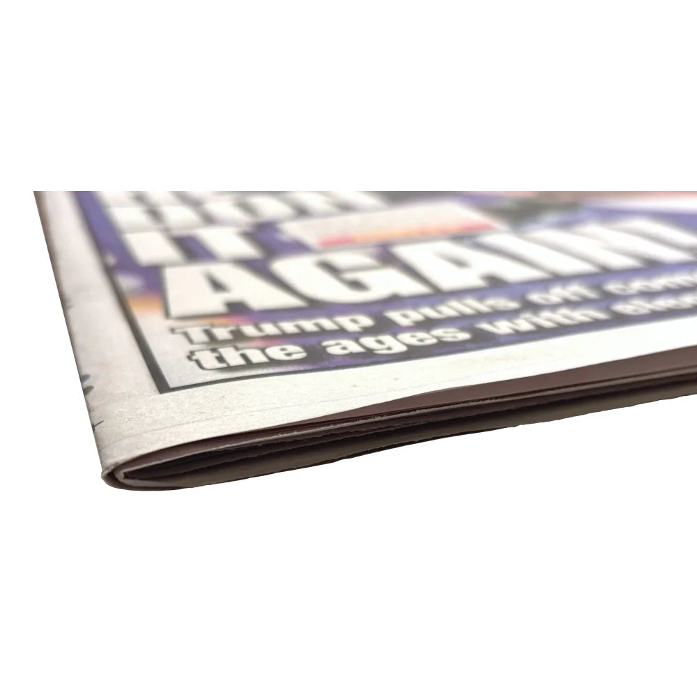 Donald Trump Framed Original 2024 Presidential Election NY Post Newspaper 11/6 Facs Autograph